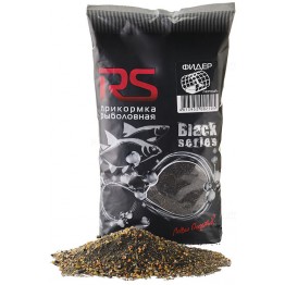Прикормка RS Black Series Фидер (черная) 1кг